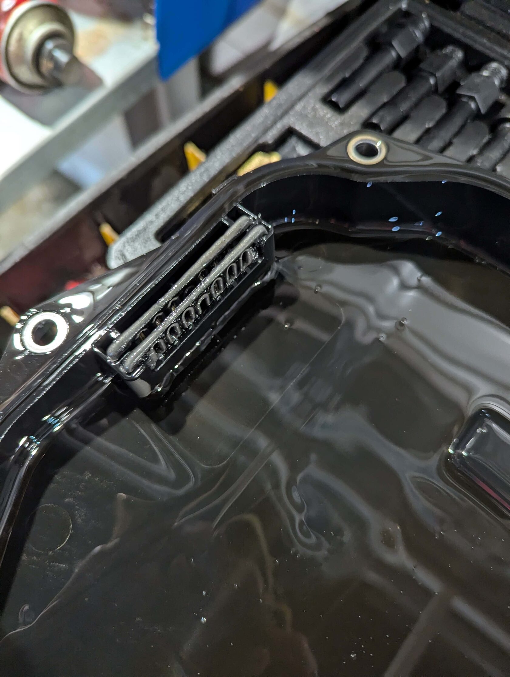 Состояние магнитов в поддоне