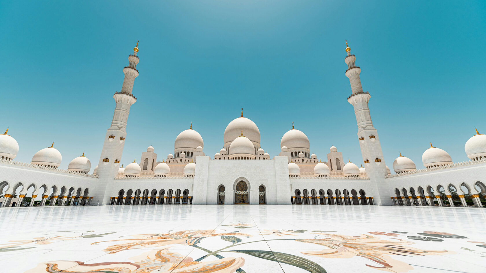 Мечеть шейха Зайда. Абу-Даби. ОАЭ
