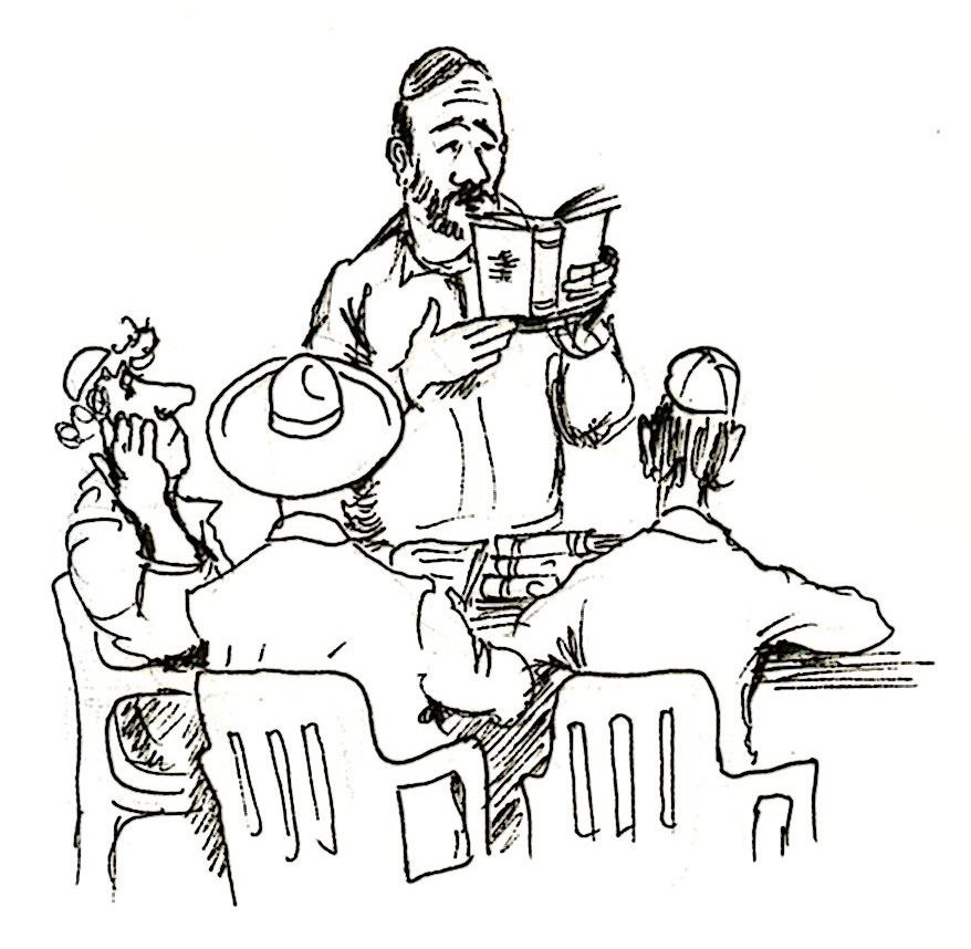 Препятствия раскаянию и обязанность увещевать: взгляд Торы и мудрецов ( рисунок художника Йосифа Лихтарева)