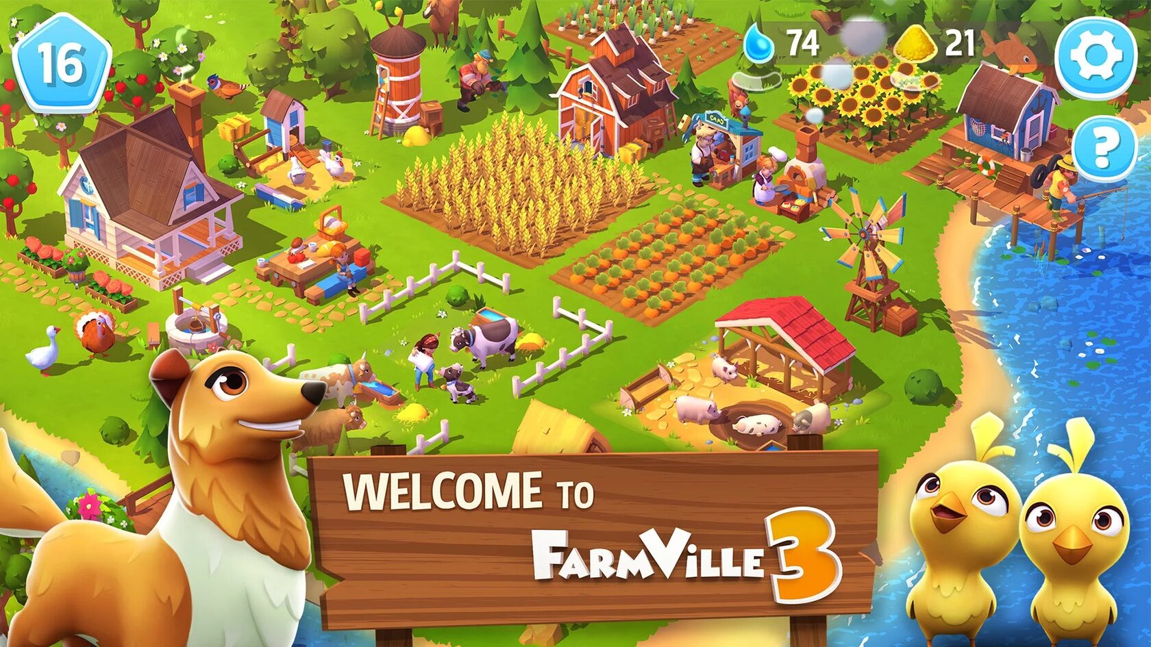 Game preview for FarmVille 3 – Farm Animals