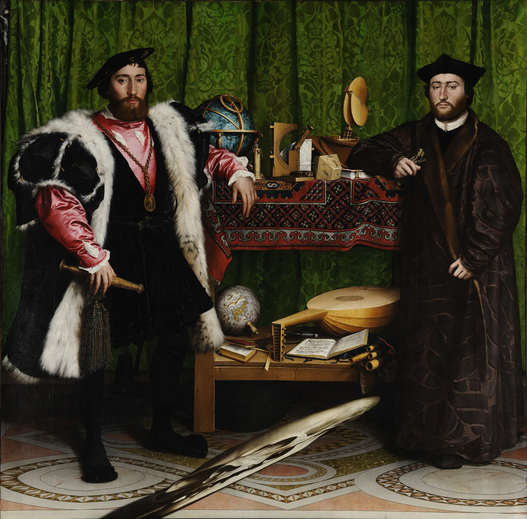 Ханс Гольбейн Младший. Послы, 1533