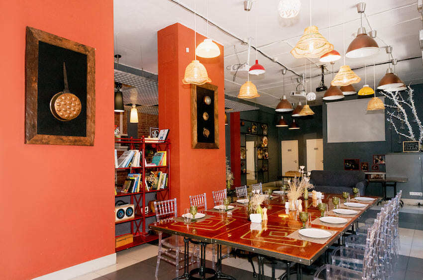 Интерьер кулинарной студия FoodLoft СПб