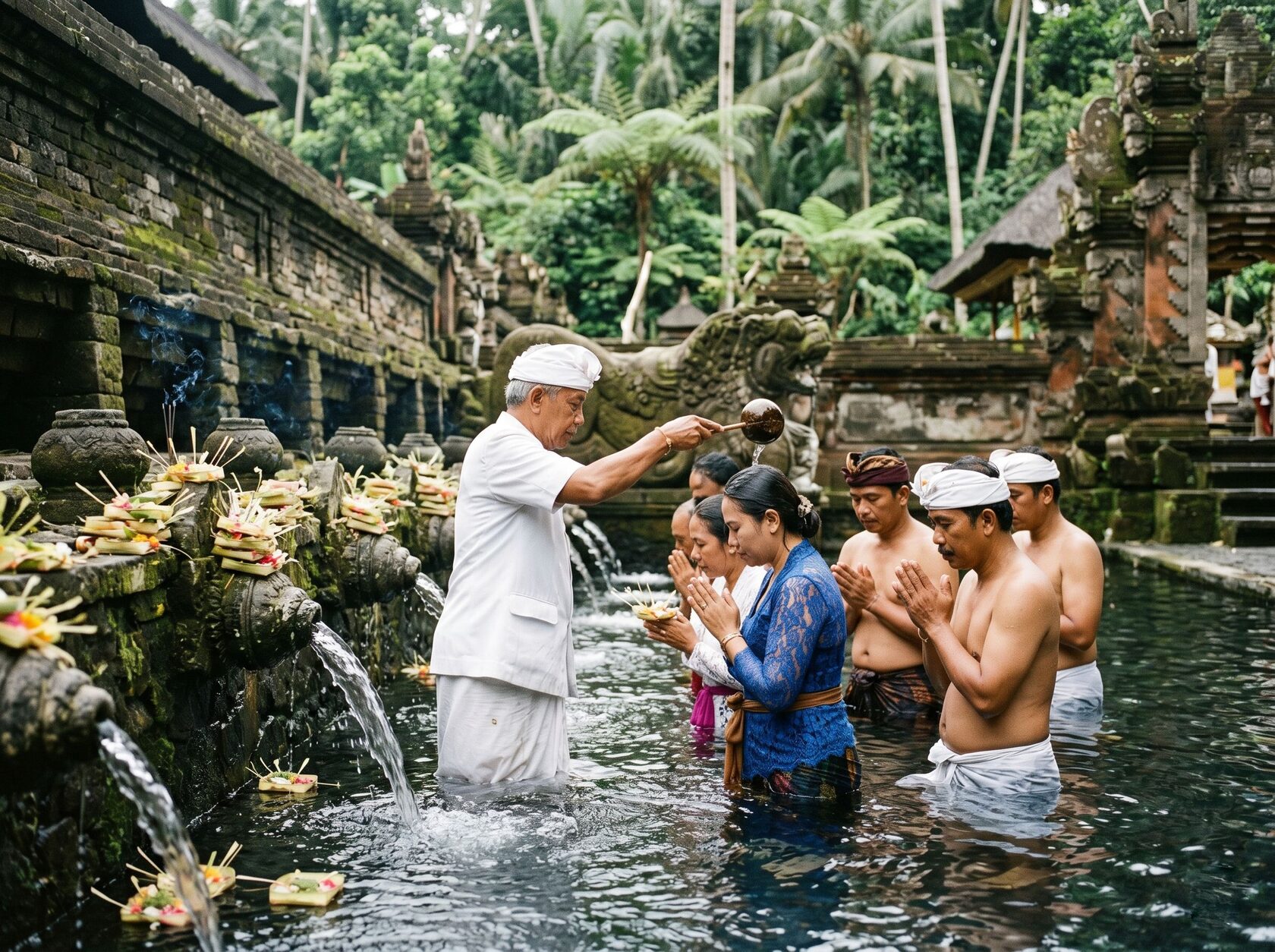 Melukat Bali sebagai pembersihan diri lahir batin