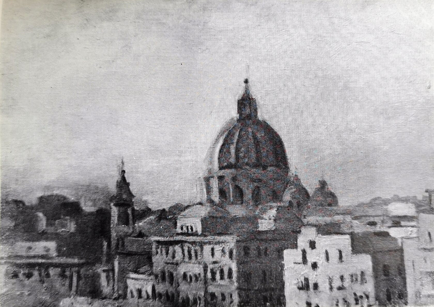 Вид на собор св. Петра, 1963 г.