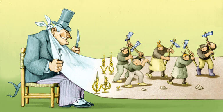 Эксплуатация народов элитой