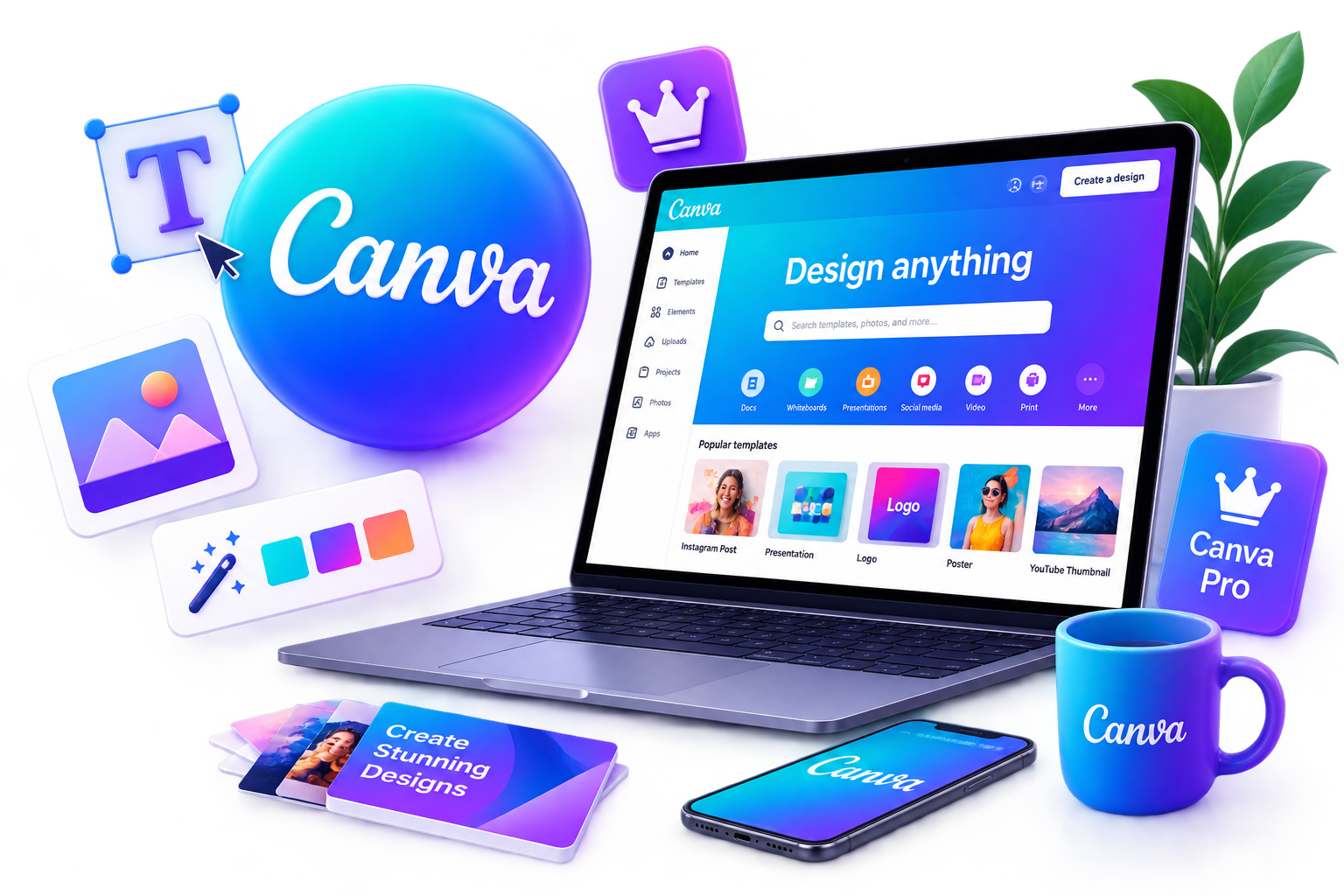 Canva Pro — сервис для создания дизайна