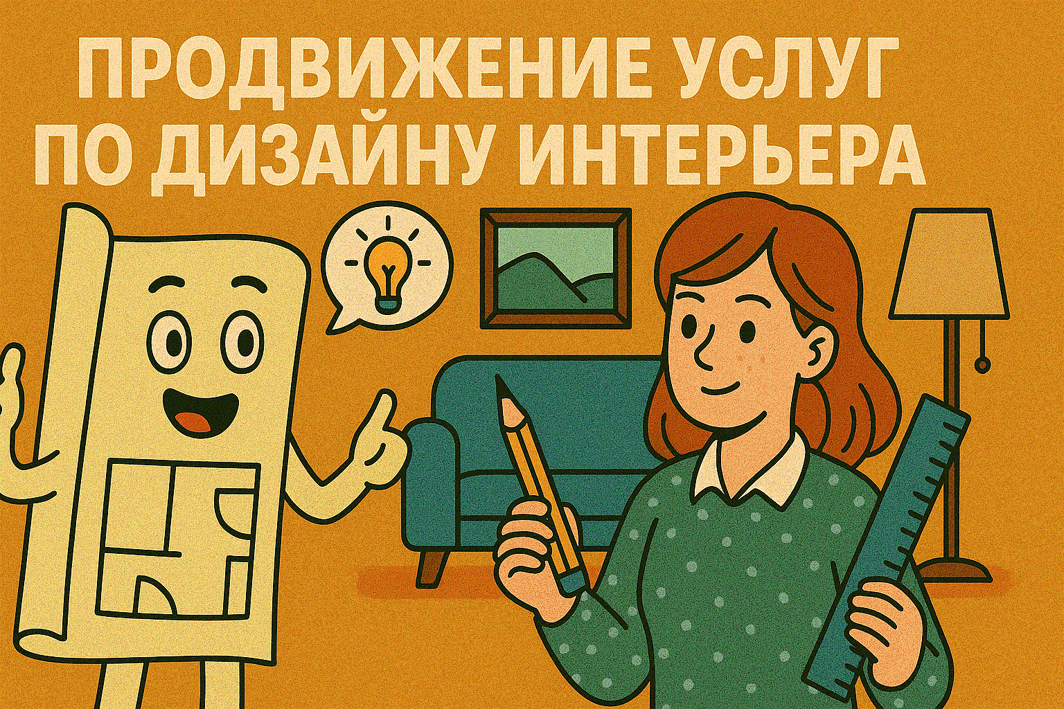 Продвижение услуг дизайна интерьера - как найти клиентов в 2025 году