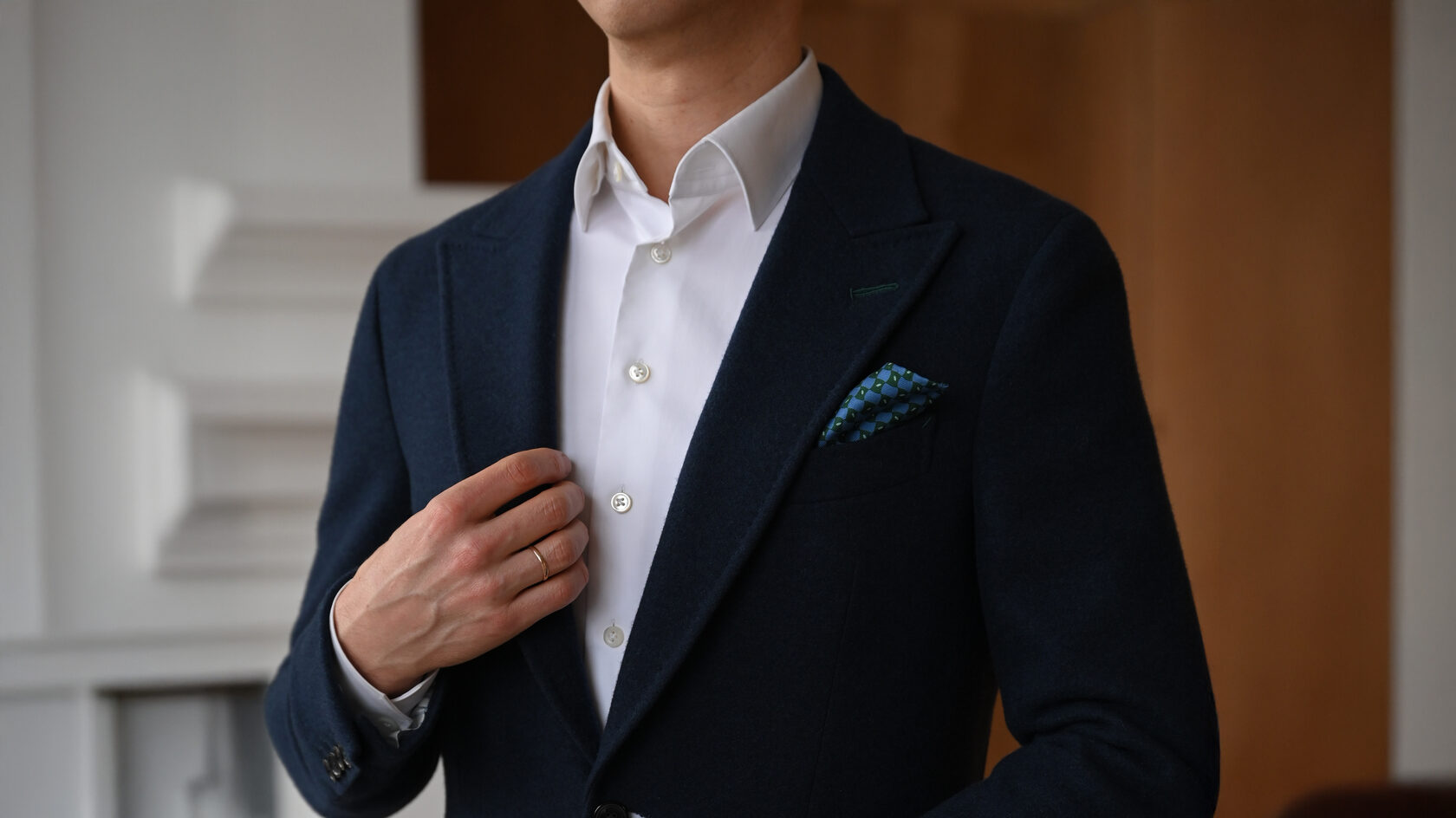 Мужская сорочка в свадебном образе