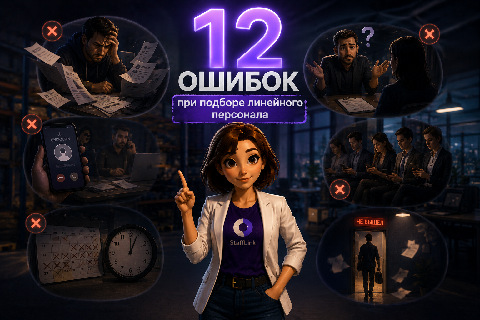 Рабочий кандидат не пришёл на собеседование: причины неявки и ошибки работодателей при подборе персонала
