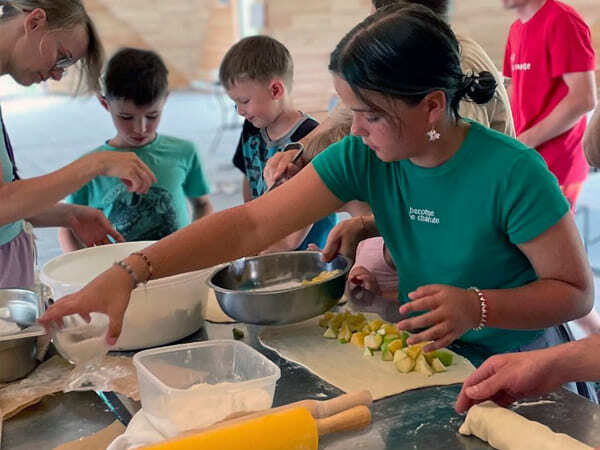 Семейный лагерь - кулинарный мастер класс