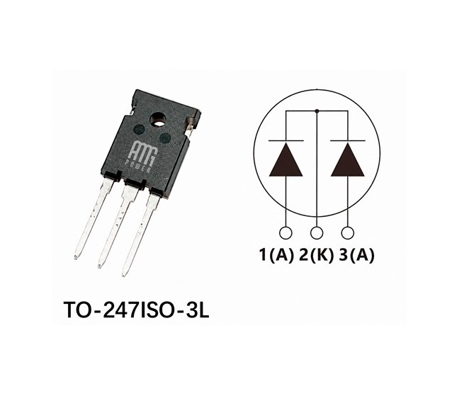 SiC-диод Шоттки в изолированном корпусе TO-247ISO-3 от AMG Power