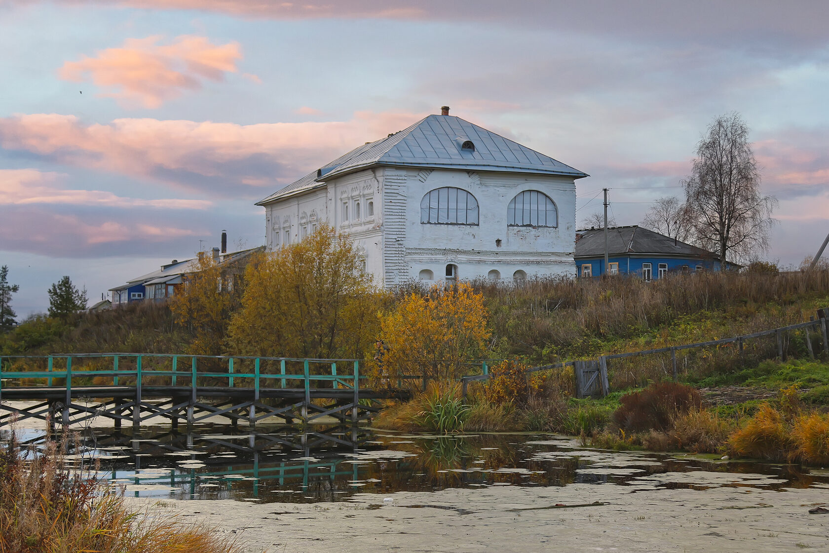 Поселок холмогоры