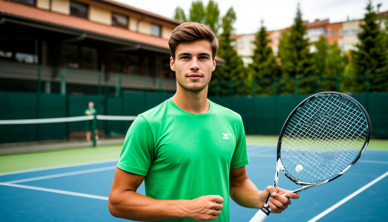 Подача в теннисе большом