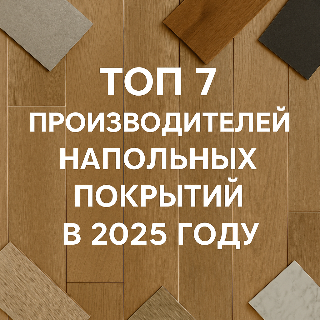 Напольные покрытия 2025: топ производителей