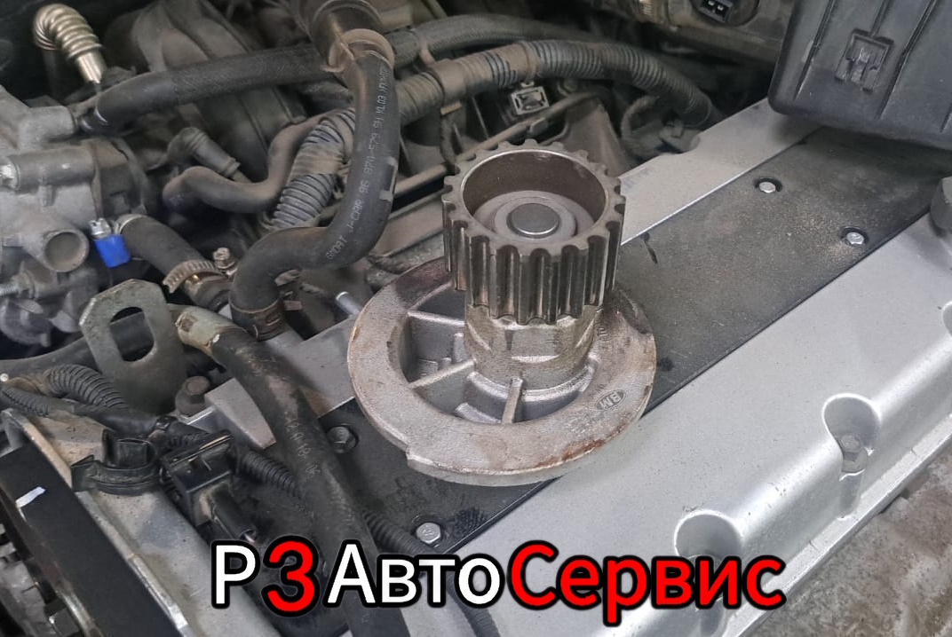 Chevrolet Cruze 2012 г.в. Замена помпы со снятием и устновокй ГРМ. Р3 Автосервис. 📍 Колпино, Рабочий пер. 3