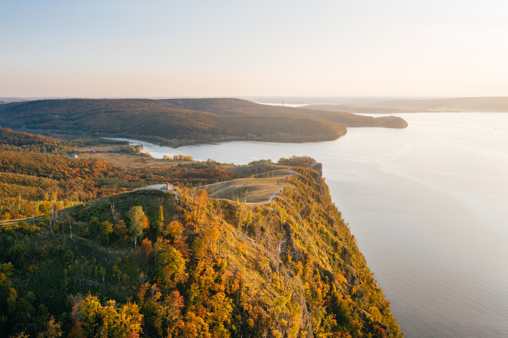 Заповедник в Самаре Самарская лука Молодецкий Курган