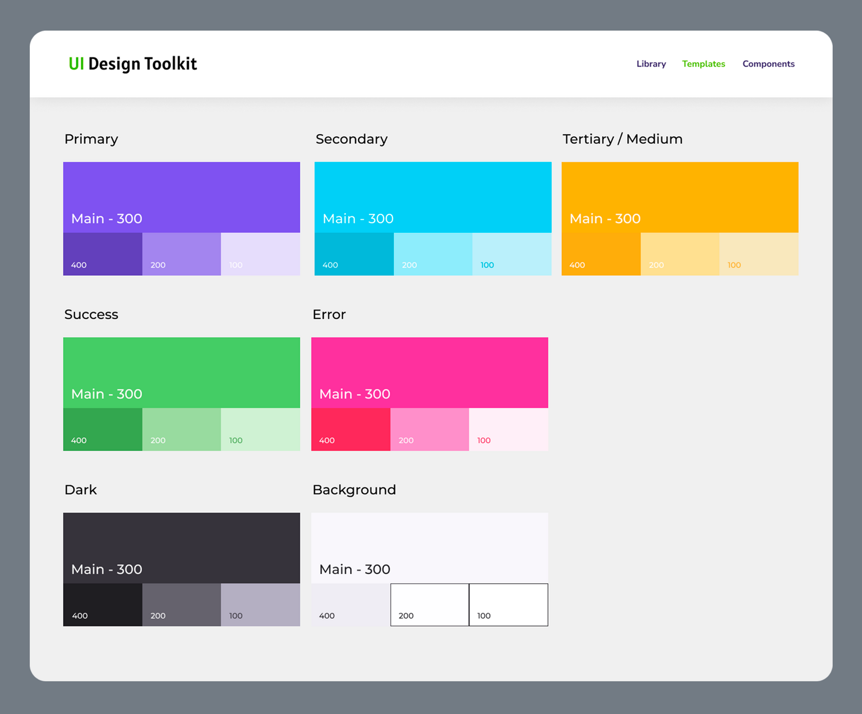 UI Design Toolkit