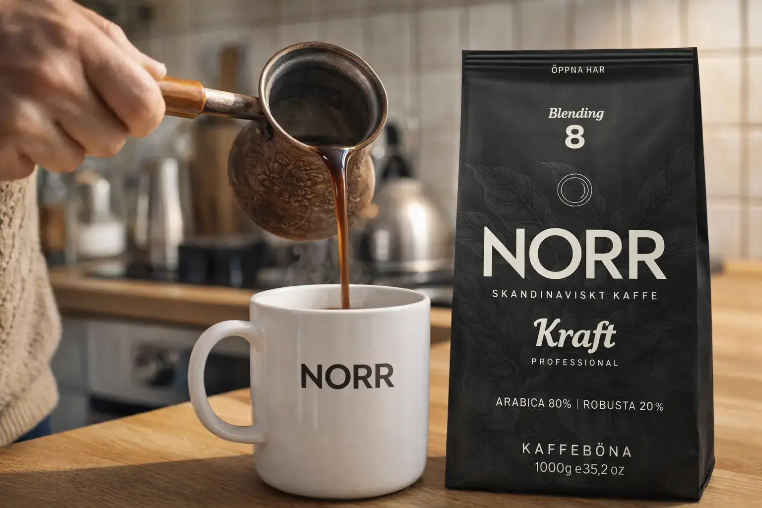 Кофе NORR в турке