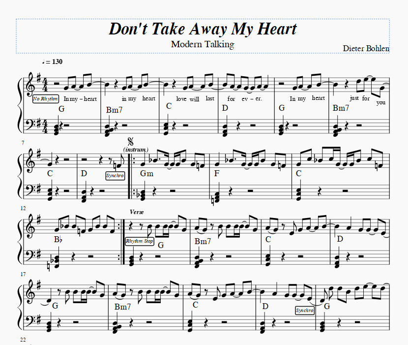 Don t Take Away My Heart