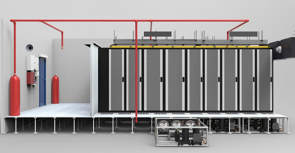 Проект газового пожаротушения серверной