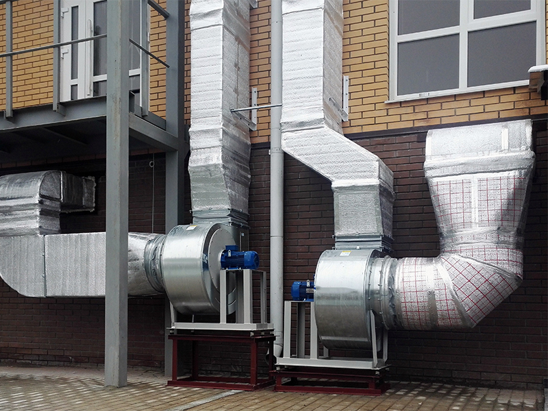 Система дымоудаления для различных объектов