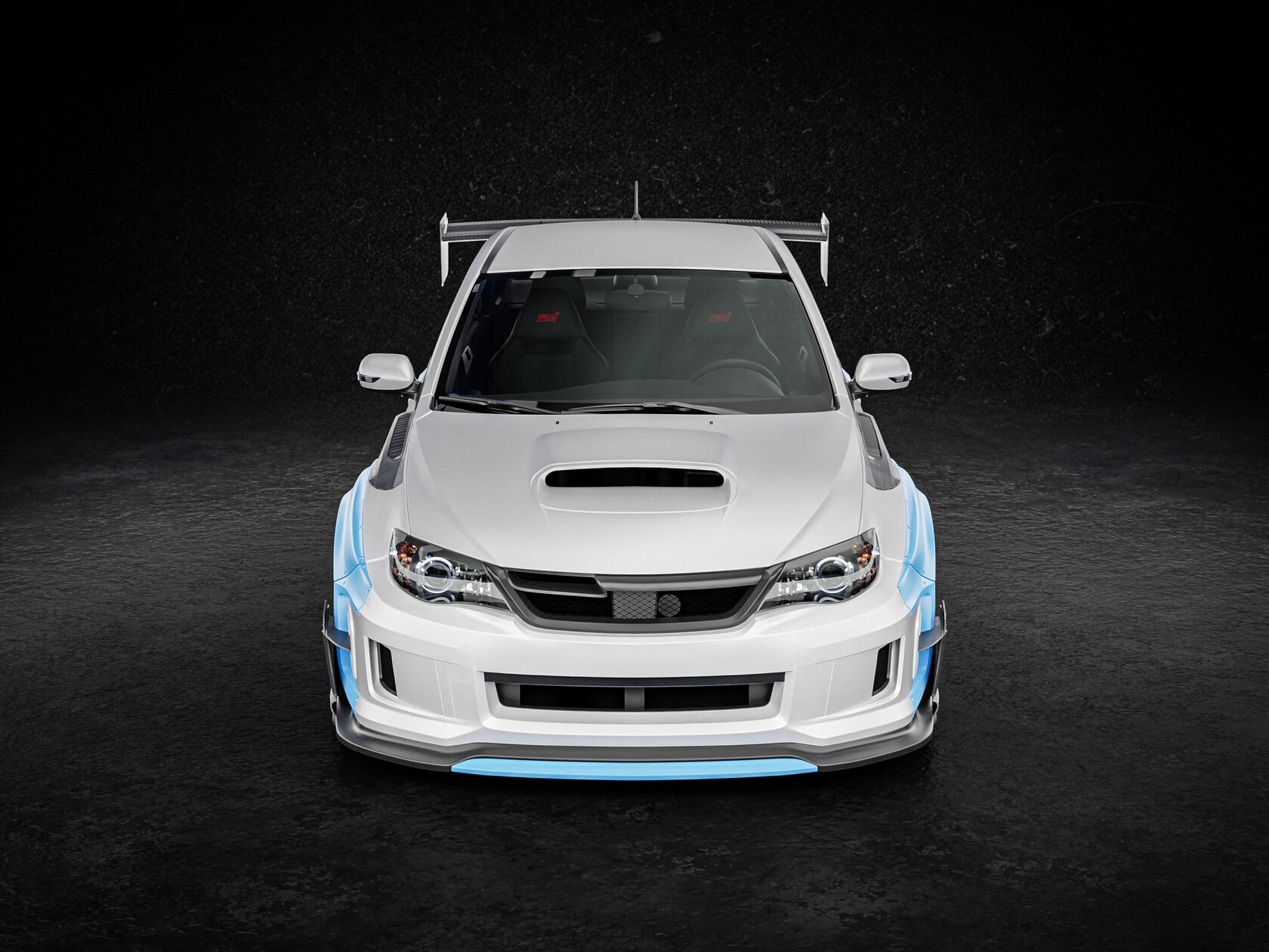 FENDERIST SPEC S AIR INTAKE GRILL SUBARU IMPREZA WRX STI GVB/GVF 10-14