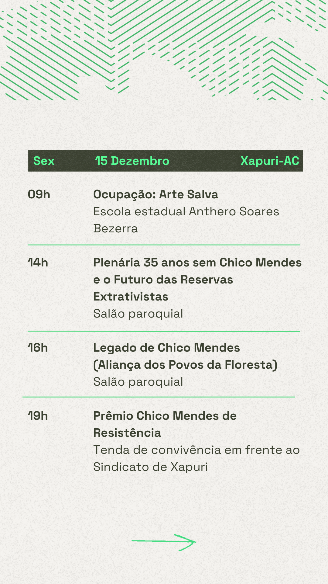 Semana Chico Mendes celebra 35 anos de legado do líder seringueiro
