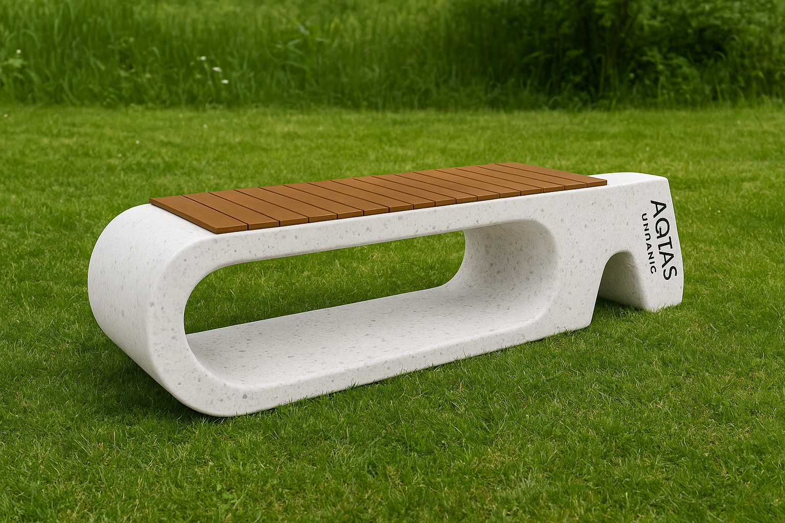 Скамейка GYM из композитного мрамора