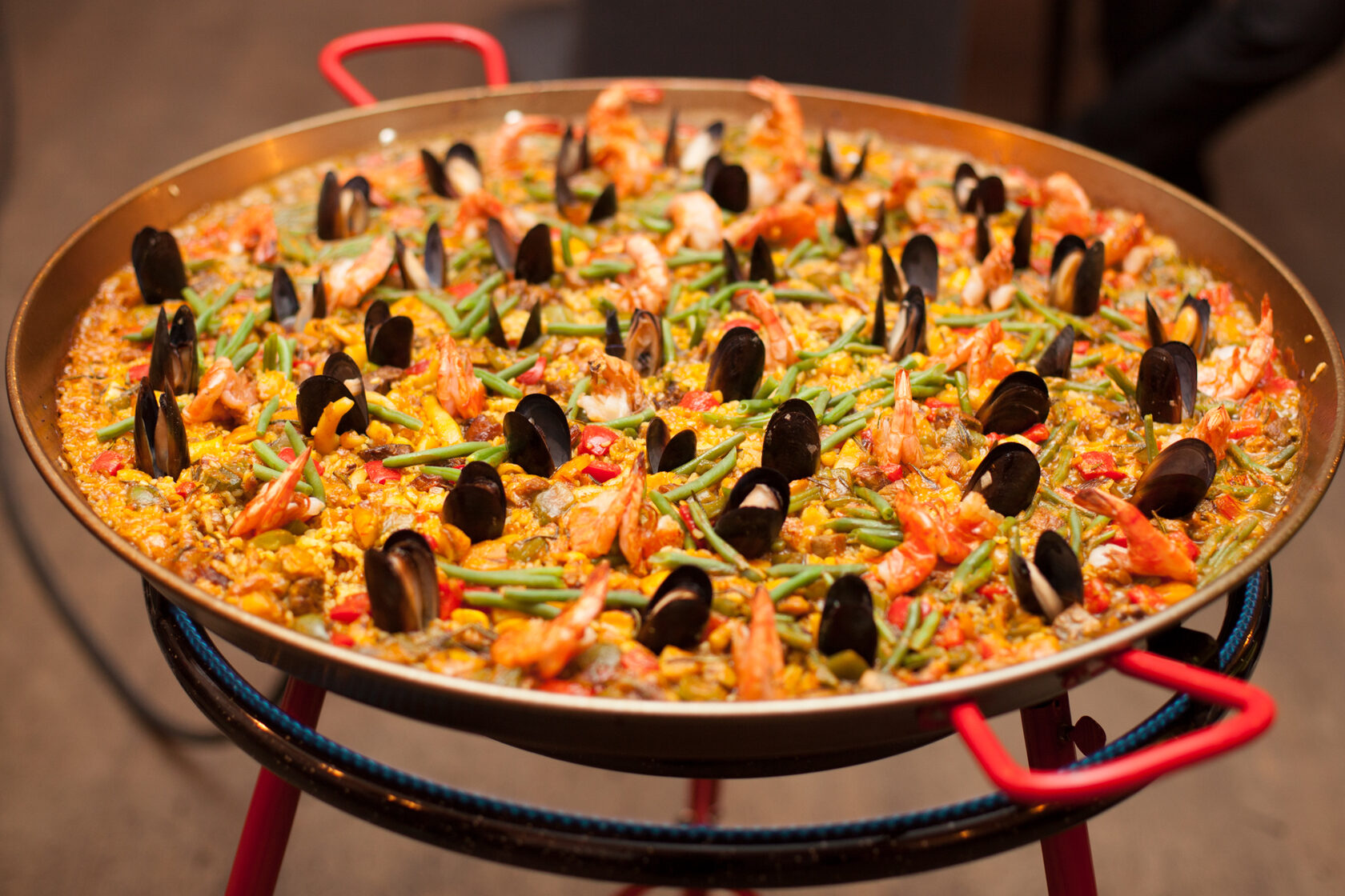 Национальное блюдо Испании паэлья