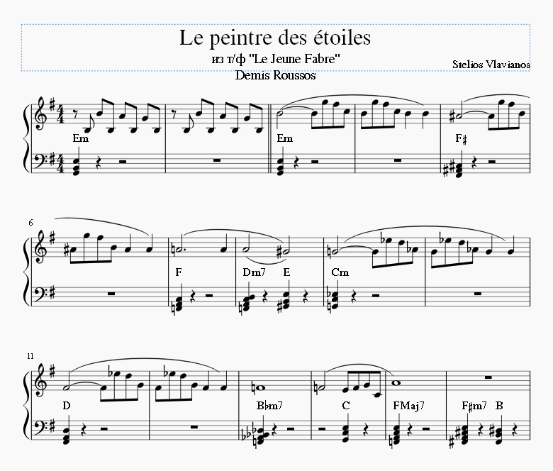 Le peintre des étoiles