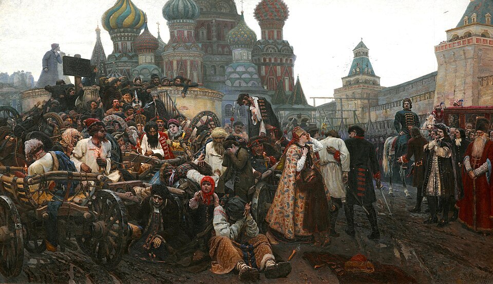 В. И. Суриков, «Утро стрелецкой казни» (1881)