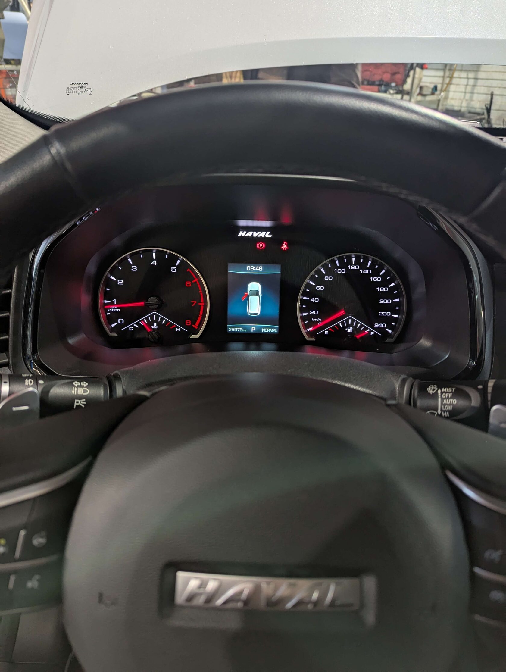 Haval F7 после замены антифриза