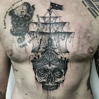 Татуировки переводные пиратские 