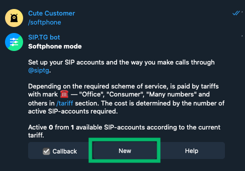 setting up call forwarding from a mobile or landline number to your Telegram