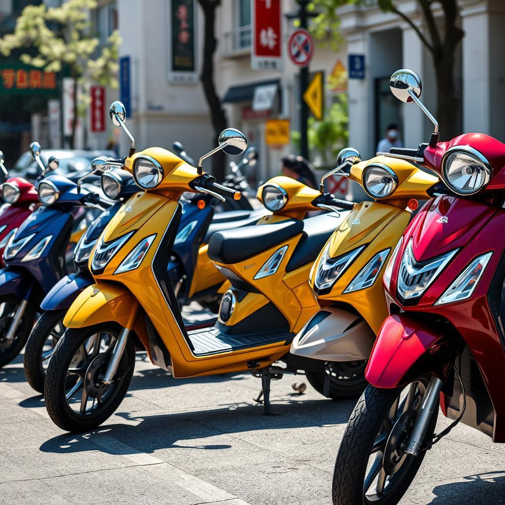 Скутеры из Китая