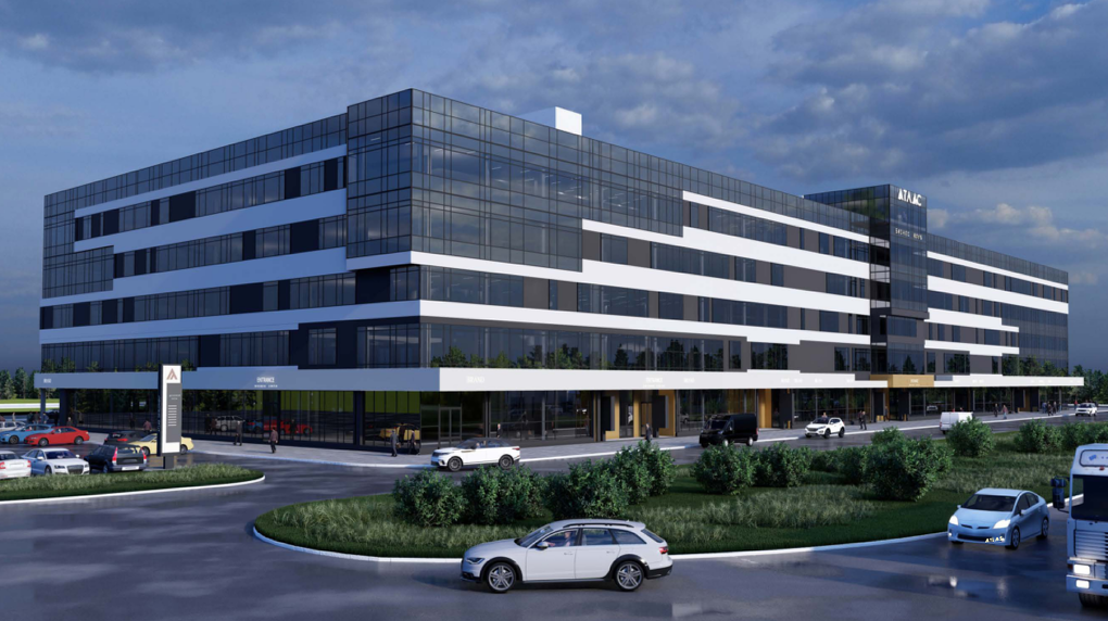 «Атлас Девелопмент» перестроит заброшенный бизнес-центр на западе Екатеринбурга. Рендеры