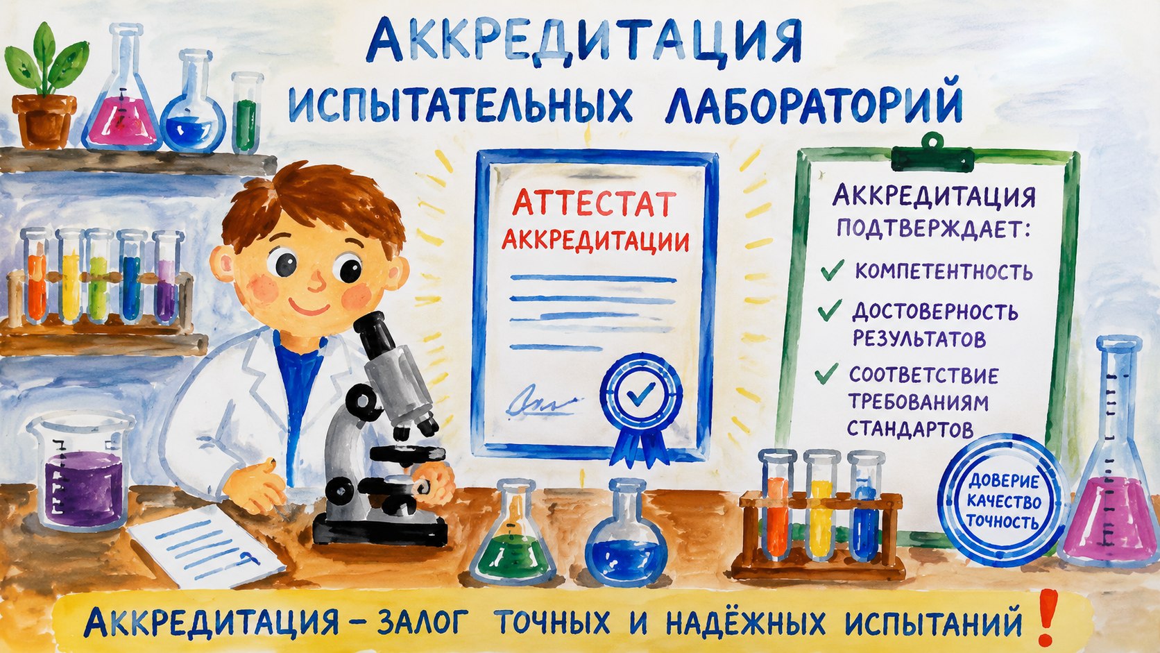 Аккредитация лабораторий