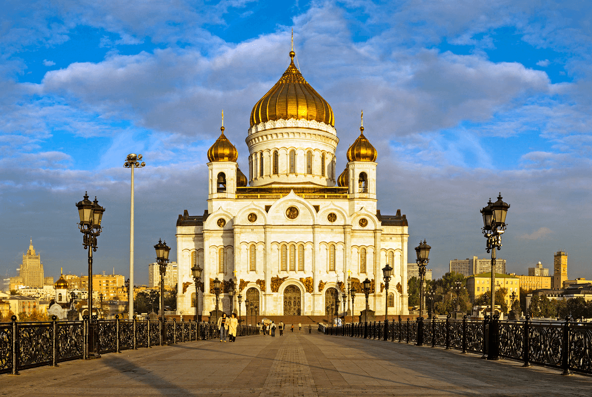 храм в московском
