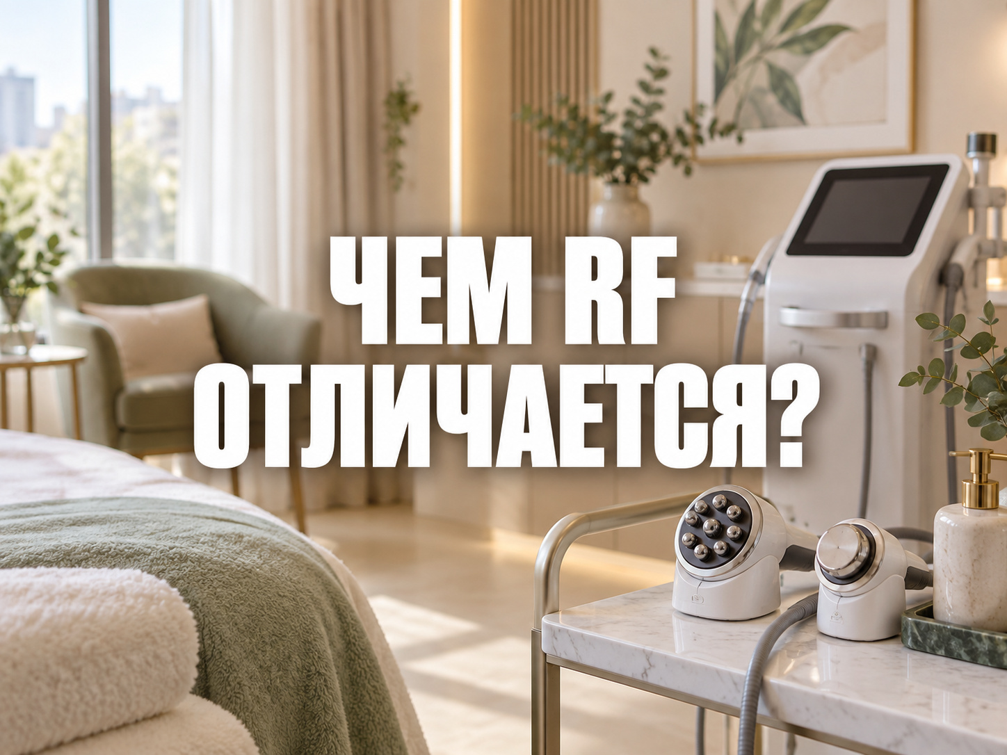 Иллюстрация к статье: Чем RF-лифтинг отличается от других аппаратных методов в Екатеринбурге?
