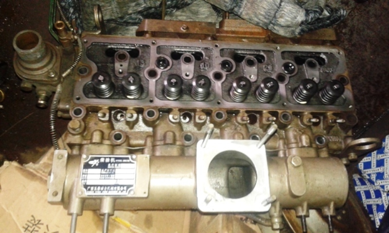 Головка блока в сборе на фронтальный погрузчик ZL-30 двигатель Yuchai