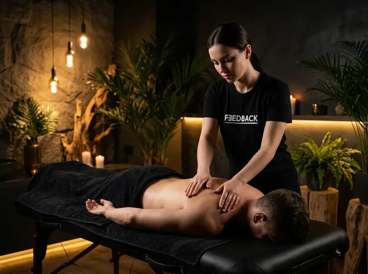 Расслабляющий массаж спины мужчине в Москве