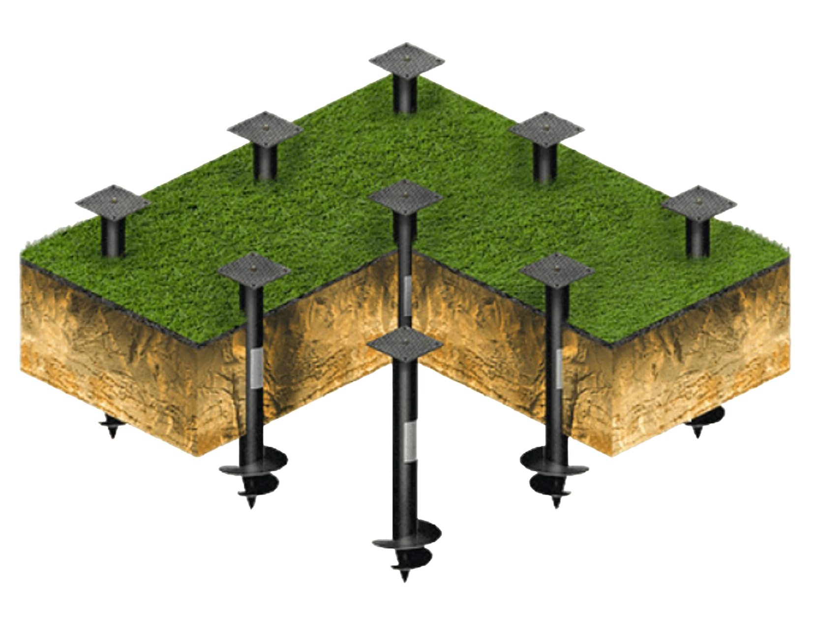 Заказать винтовые сваи по выгодным ценам в СПб | Компания М-Металл