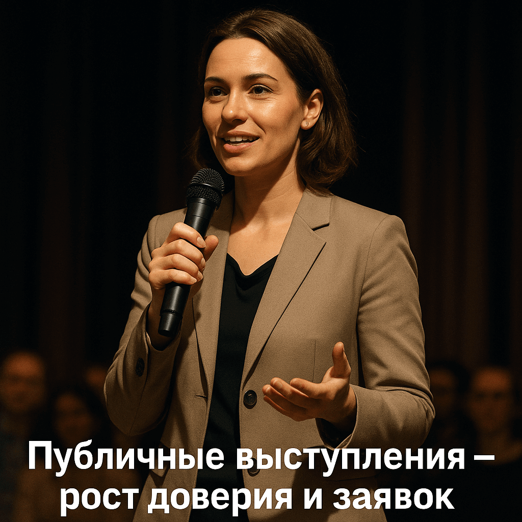 Публичные выступления психолога: как использовать сцену для продвижения и продаж