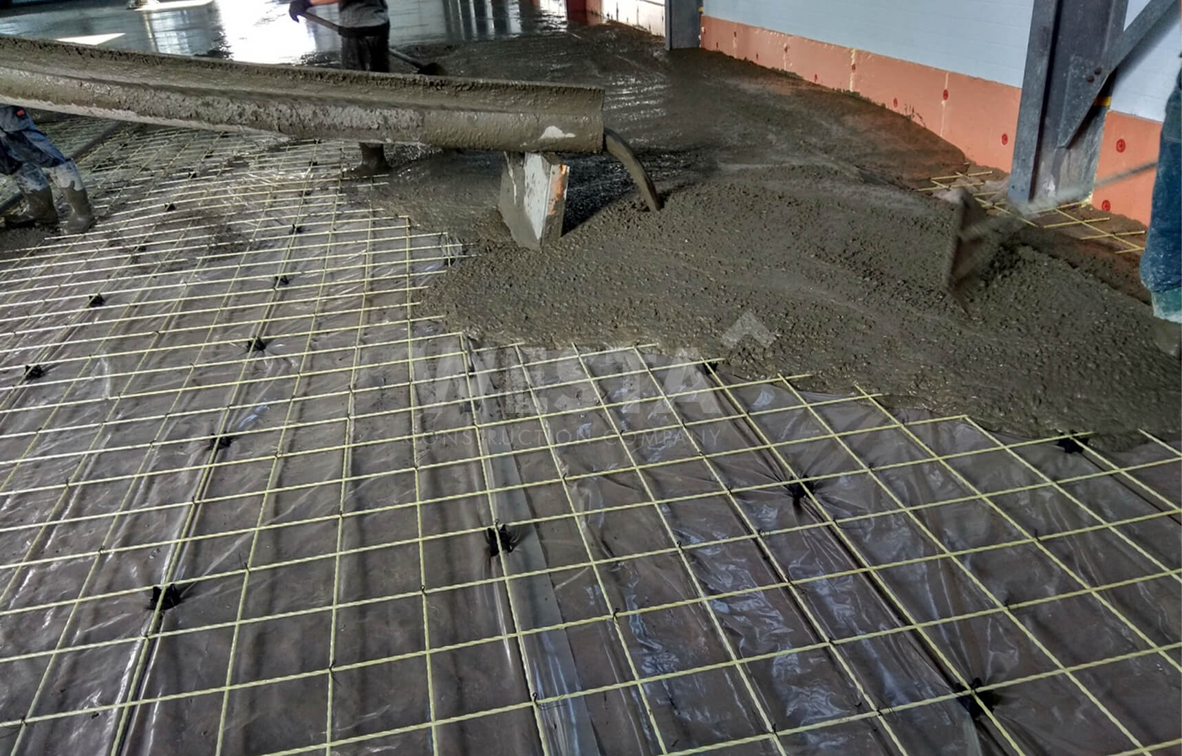 как залить бетонное перекрытие