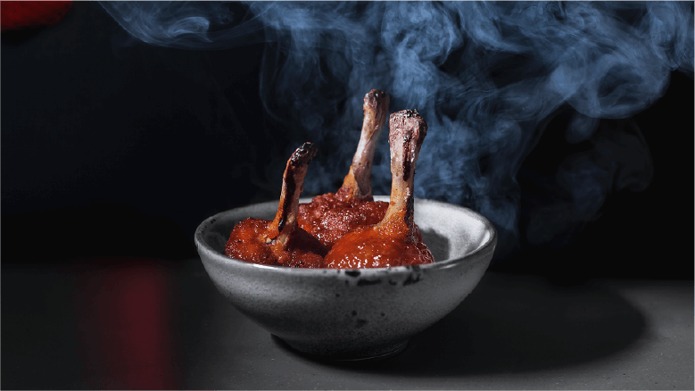 съемка меню