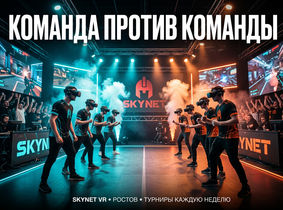 Динамичная игра Hyper Dash в виртуальной реальности на турнире в Ростове
