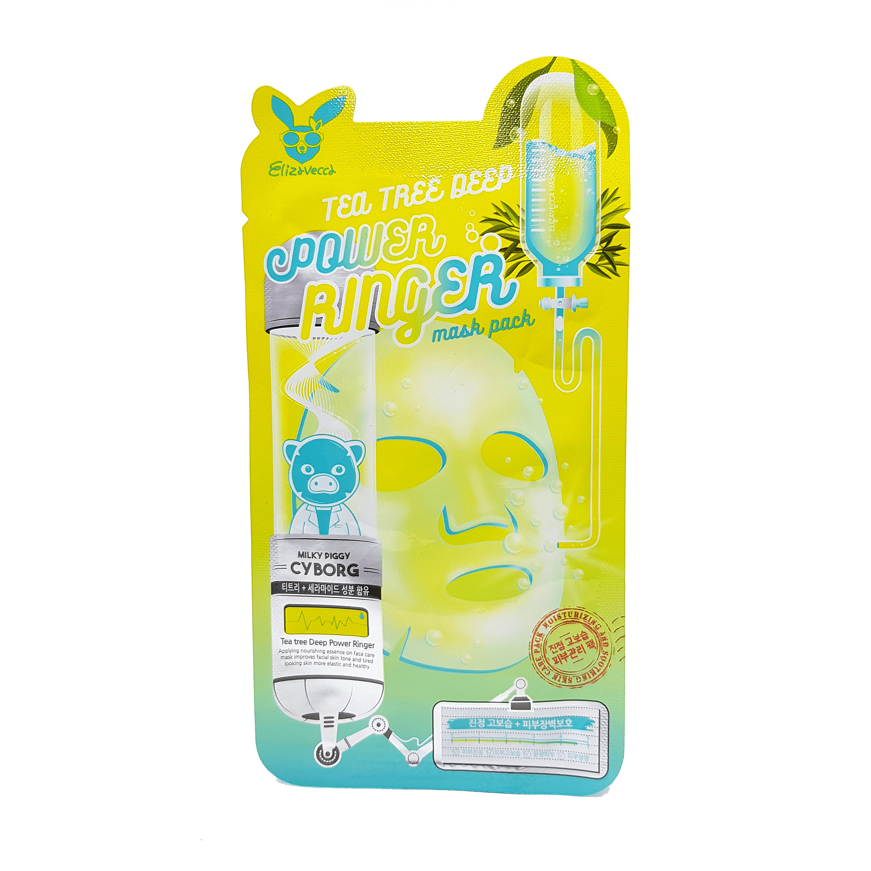 

Elizavecca Tea Tree Deep Power Ringer Mask Pack, ELC029