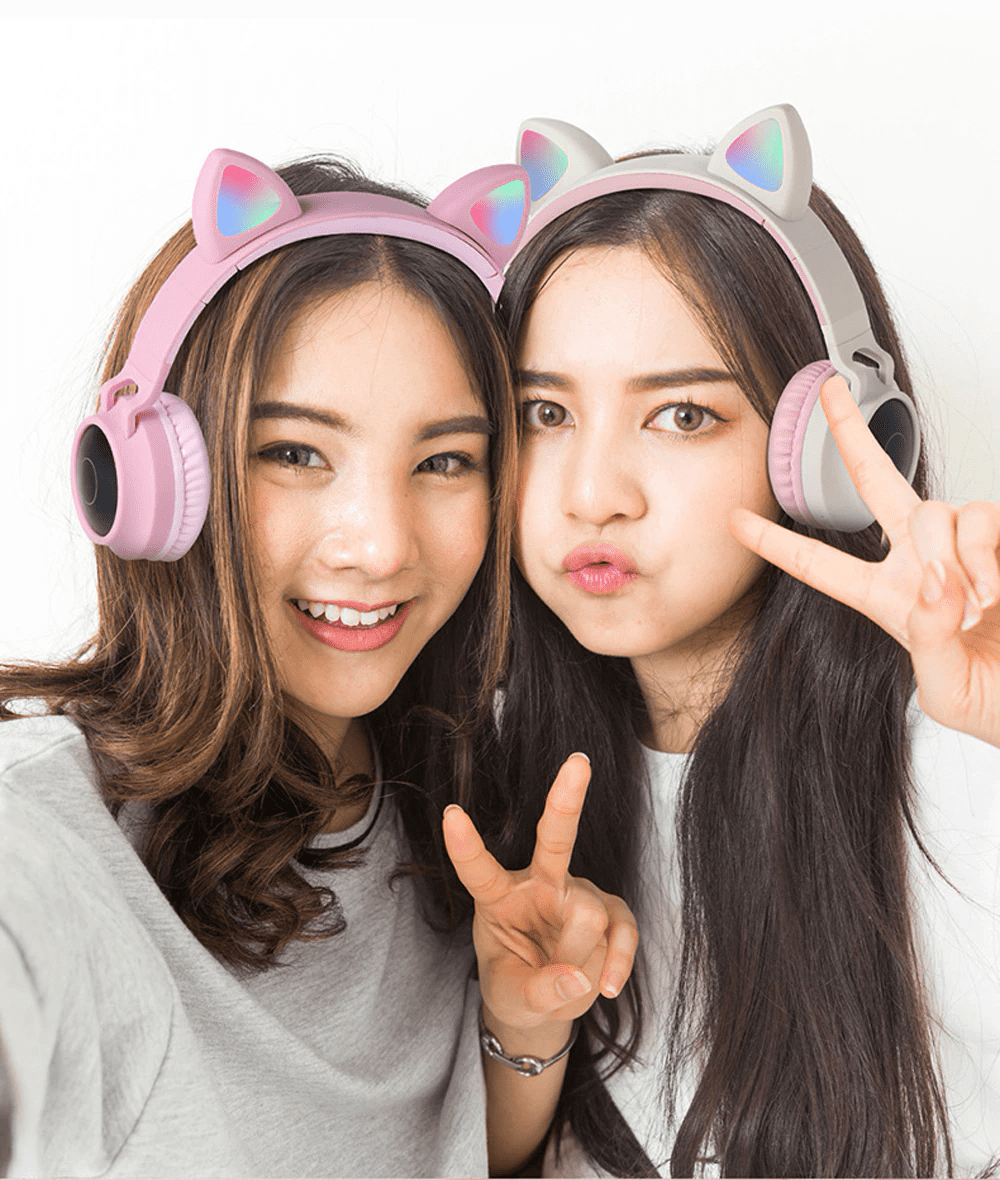 Наушники детские со светящимися ушками. Hoco w27 Cat Ear. "Hoco Cat Ear Wireless Headphones w27. Беспроводные наушники Hoco w27 Cat Ear, розовый. Наушники Hoco Cat Ear Headphones w27.