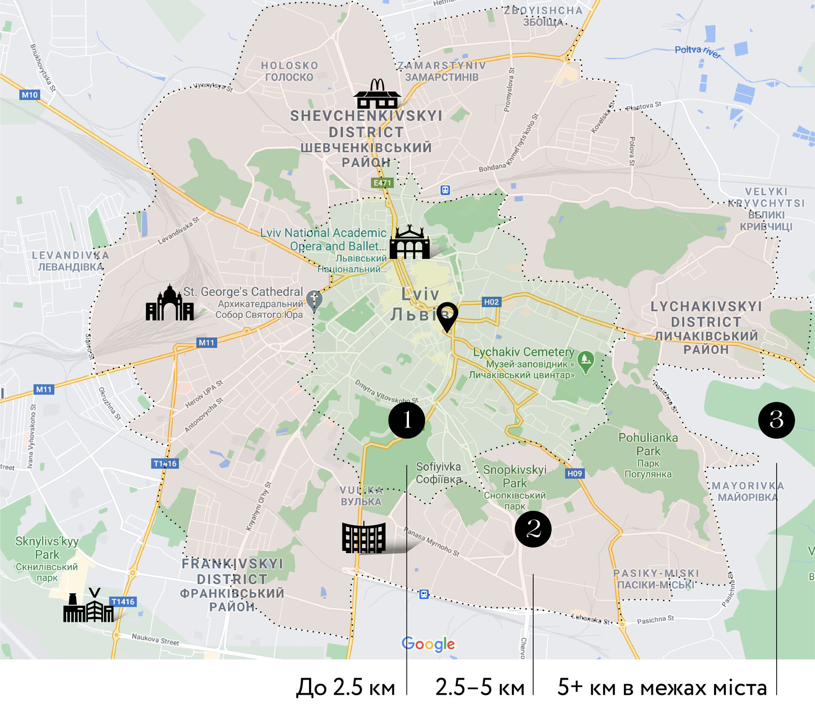 Карта доставки