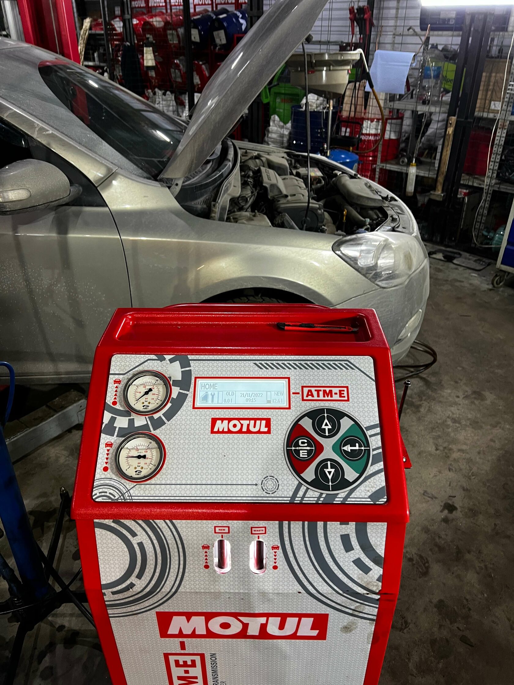 Состояние старого масла АКПП Kia